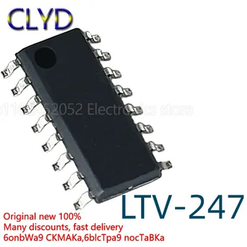1 шт./ЛОТ Новый и оригинальный LTV-247 LTV247 L247 микросхема оптрона SOP16 на четырехпозиционном транзисторе