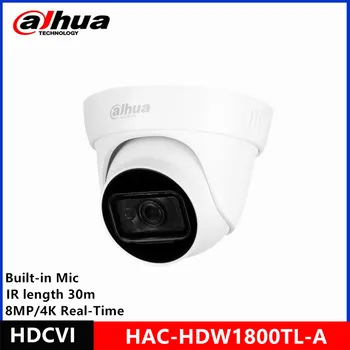 Dahua HAC-HDW1800TL-A 8-Мегапиксельная камера HDCVI IR30m Eyeball в реальном времени Со Встроенным микрофоном CVI/CVBS/AHD/TVI с возможностью переключения