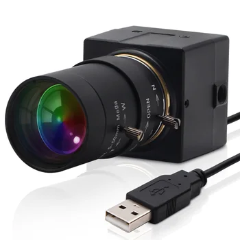 ELP 1.3MP Aptina CMOS HD Монохромный Черный, Белый цвет 2.8-12 мм варифокальный CS Объектив OTG UVC 38*38 мм Мини Веб-Камера USB Камера для Телескопа