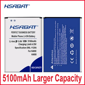 HSABAT 5100 мАч для литий-ионного полимерного аккумулятора Oukitel K4000