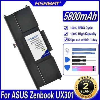 HSABAT C32N1305 5800 мАч Батарея для ASUS Zenbook UX301 UX301L UX301LA C4003HUX301LA4500 UX301LA-1A UX301LA-1B UX301LA-C4006H