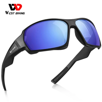 WEST BIKING HD Поляризованные Велосипедные Солнцезащитные очки с защитой UV400 Велосипед MTB Дорожный Велосипед Очки Для Мужчин И женщин Спортивные Очки на открытом воздухе