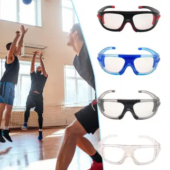 Баскетбольные очки со съемной защитой от запотевания, устойчивые к изгибу, с накладками на носу, защитные баскетбольные очки для игры в дриблинг для занятий спортом
