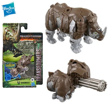 [В наличии] Трансформеры Hasbro Rise of the Beasts Rhinox Battle Master Оригинальная фигурка Коллекционная модель Подарочных игрушек (F4600)