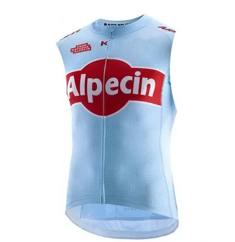 Ветрозащитная Велосипедная куртка без рукавов Katusha Alpecin TEAM 2019, жилет, одежда для Mtb, Велосипедный Майо, Ciclismo