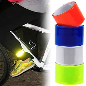 Горный велосипед, 2 шт, светоотражающие полосы, 20 г /шт, Удлиненный брючный ремень IAMOK, 40 * 3 см, Велосипедный инструмент