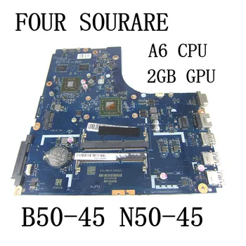 Для LENOVO Ideapad B50-45 N50-45 Материнская плата ноутбука с процессором A6-6310U 2 ГБ GPU LA-B291P Материнская плата
