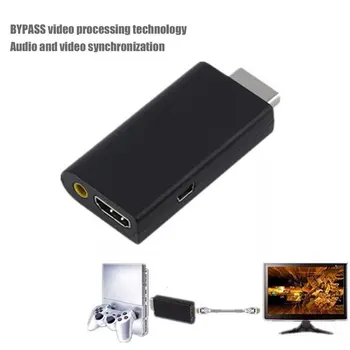 Для Sony 2 Адаптер Конвертера, совместимый с PS2 и HDMI, Адаптер аудио-видеовыхода USB-Кабель для Конвертера, совместимого с PS2 и HDMI