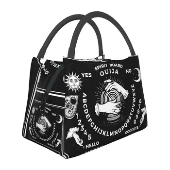 Доски для спиритических сеансов оккультизма, Термоизолированная сумка для ланча, женская сумка для ланча на Хэллоуин, для хранения еды на открытом воздухе, коробка для еды