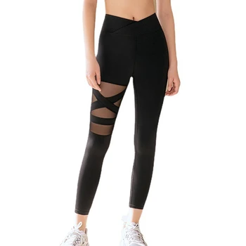 Женские спортивные леггинсы с эффектом пуш-ап, леггинсы для фитнеса, женские колготки для йоги с высокой талией, тренировочные брюки, повседневные спортивные штаны