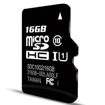 Карта Micro SD - совместима с камерой на 16 ГБ или 32 ГБ