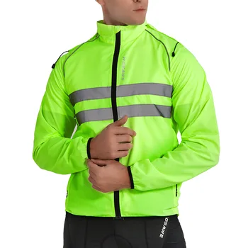 Куртка для шоссейного велоспорта WOSAWE Mtb с капюшоном, Тонкая Светоотражающая Ветровка с высокой вязкостью, Велосипедная одежда, куртка на лобовом стекле для бегового велосипеда