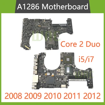 Оригинальная Протестированная Материнская Плата A1286 Для MacBook Pro 15 