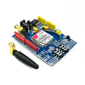 Плата разработки SIM900 GPRS GSM Shield Комплект четырехдиапазонных модулей для Arduino