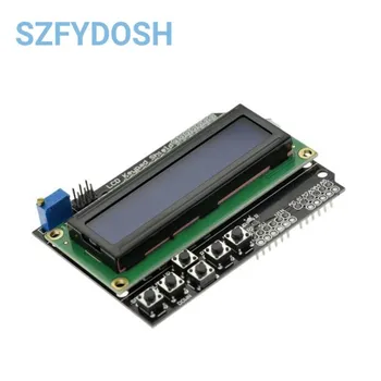 Плата расширения ввода/вывода символов LCD1602, ЖК-клавиатура, ЖК-экран   Модуль ЖК-дисплея для Arduino raspberry PI