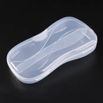 Портативный Прозрачный Пластиковый футляр для посуды Ложка Вилка Коробка Для хранения Столовых приборов Органайзер для путешествий 