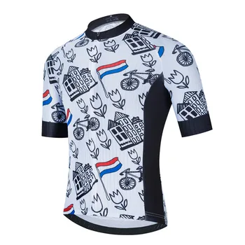 Профессиональная мужская велосипедная майка Pro Team, Дышащая Быстросохнущая велосипедная рубашка с коротким рукавом, Летняя Спортивная одежда Maillot Ciclismo